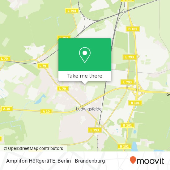 Amplifon HöRgeräTE, Straße der Jugend 63 map