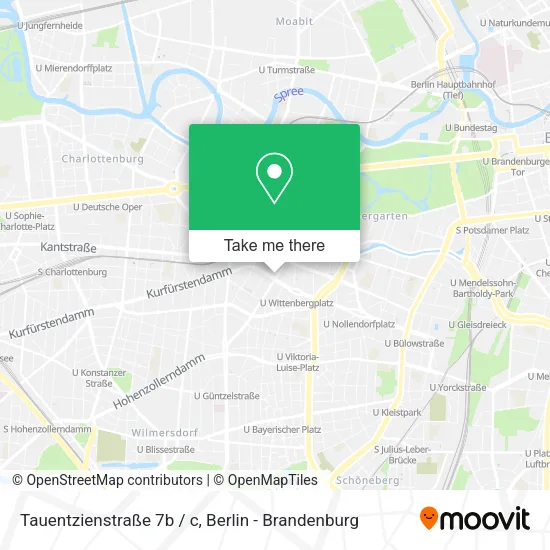 Карта Tauentzienstraße 7b / c