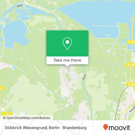 Döbbrick Wiesengrund map