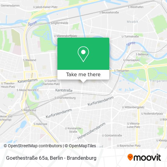 Goethestraße 65a map