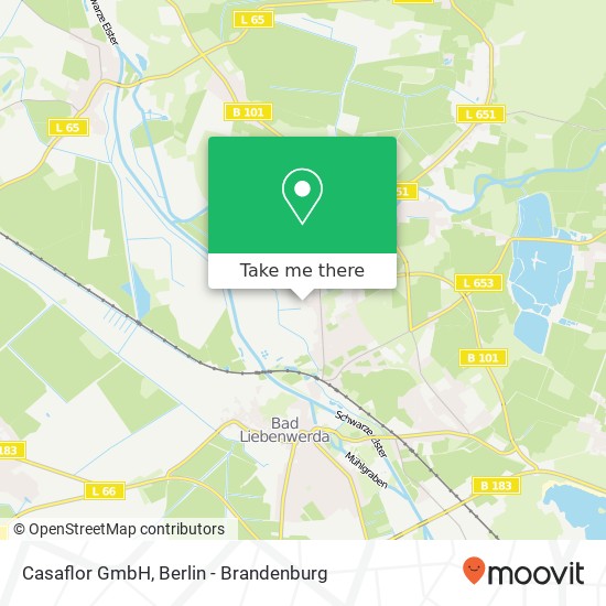 Casaflor GmbH, Horstweg 3 map