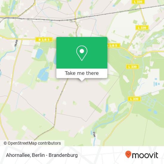 Ahornallee, Ahornallee, 12623 Berlin, Deutschland map