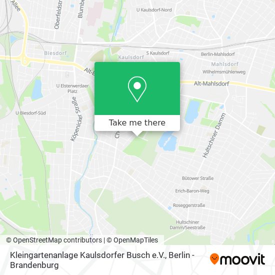 Карта Kleingartenanlage Kaulsdorfer Busch e.V.