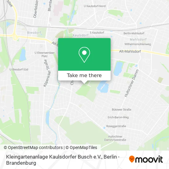 Карта Kleingartenanlage Kaulsdorfer Busch e.V.