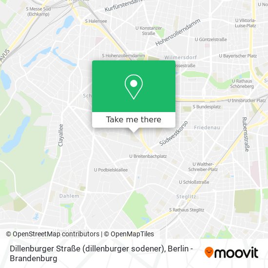 Dillenburger Straße (dillenburger sodener) map