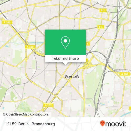 12159, 12159 Berlin, Deutschland map