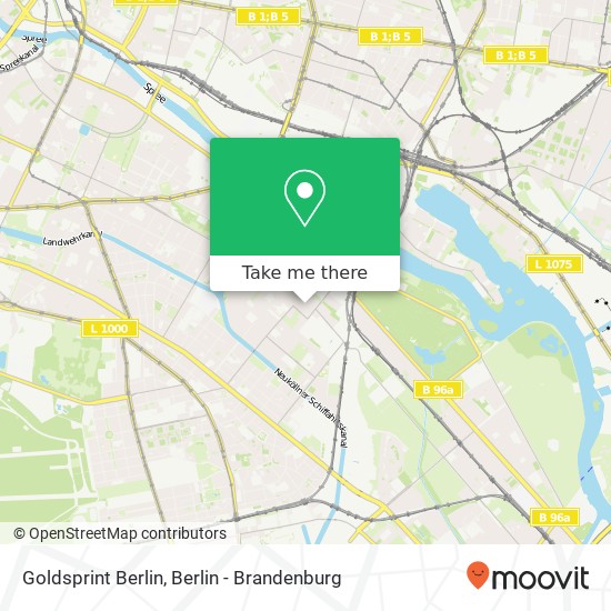Goldsprint Berlin, Plesser Straße 2 map