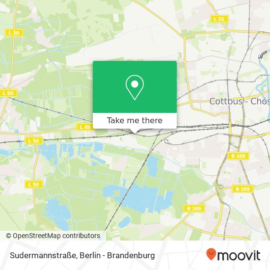 Sudermannstraße, 03048 Cottbus map