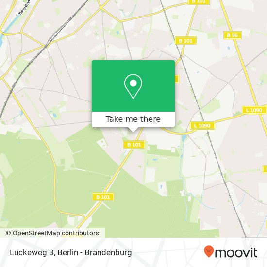 Luckeweg 3, Luckeweg 3, 12279 Berlin, Deutschland map