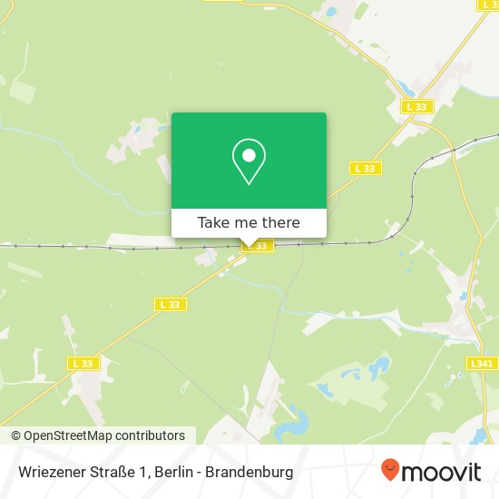 Wriezener Straße 1, 16269 Wriezen map
