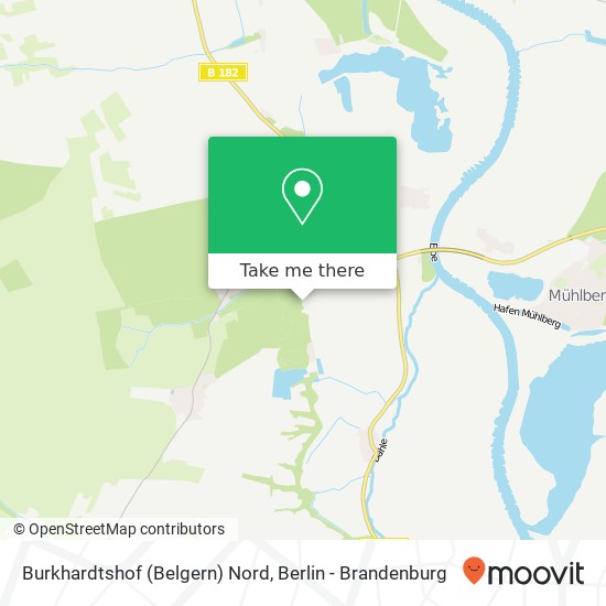 Burkhardtshof (Belgern) Nord map