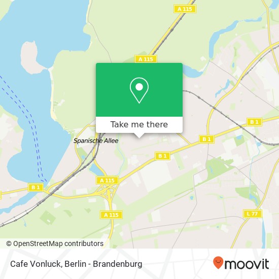 Карта Cafe Vonluck, Von-Luck-Straße 27