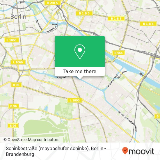 Schinkestraße (maybachufer schinke), Neukölln, 12047 Berlin map