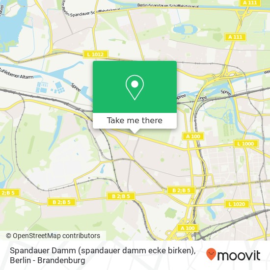 Spandauer Damm (spandauer damm ecke birken), Westend, 14050 Berlin map