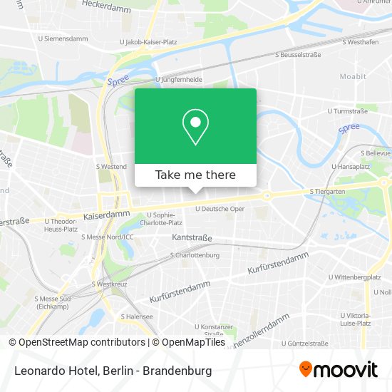 Leonardo Hotel map