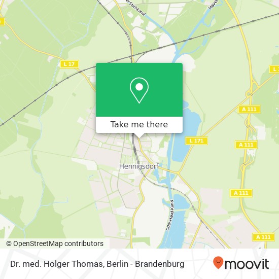 Dr. med. Holger Thomas, Berliner Straße 77B map