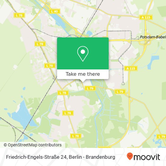 Friedrich-Engels-Straße 24, Friedrich-Engels-Straße 24, 14473 Potsdam, Deutschland map