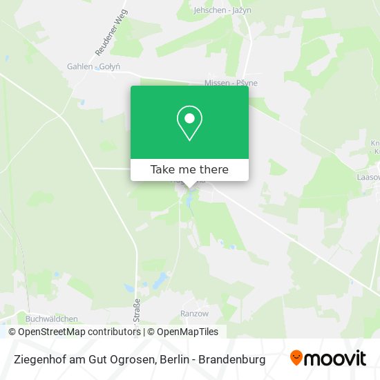 Ziegenhof am Gut Ogrosen map