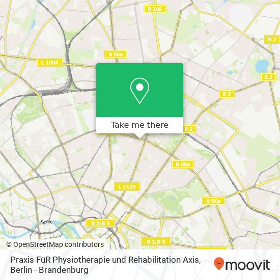 Praxis FüR Physiotherapie und Rehabilitation Axis, Danziger Straße 64 map