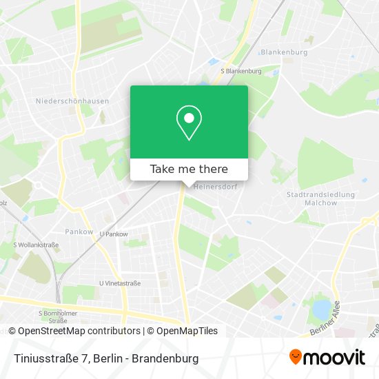 Карта Tiniusstraße 7