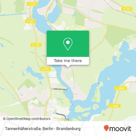 Tannenhäherstraße, Tannenhäherstraße, 13505 Berlin, Deutschland map