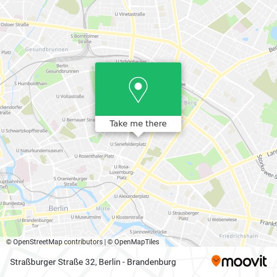 Straßburger Straße 32 map