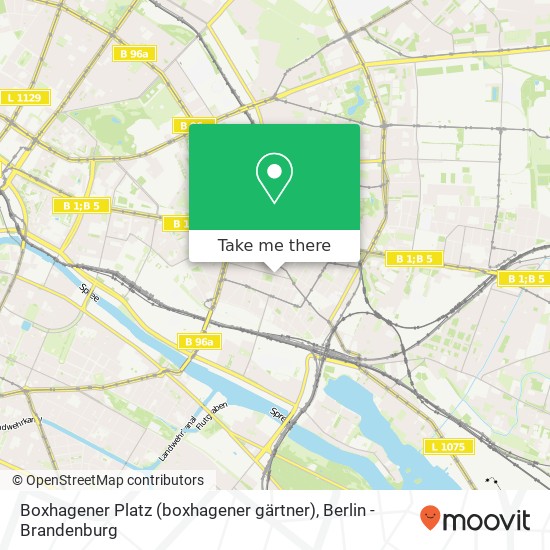 Boxhagener Platz (boxhagener gärtner), Friedrichshain, 10245 Berlin map