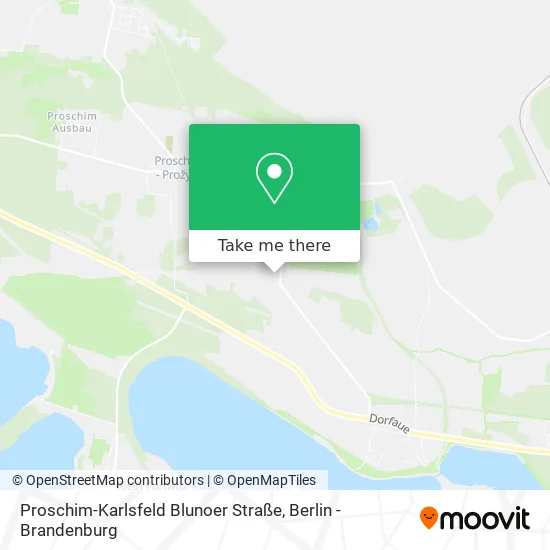 Карта Proschim-Karlsfeld Blunoer Straße