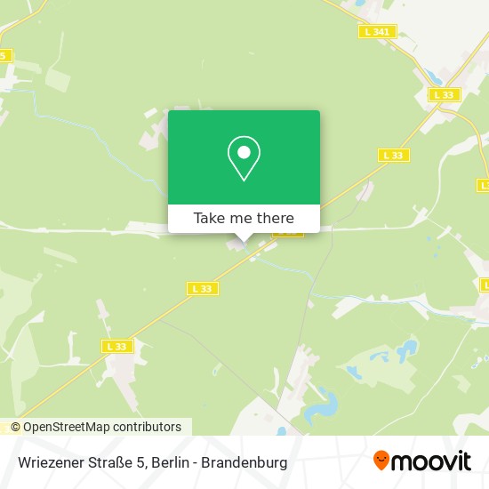 Wriezener Straße 5 map