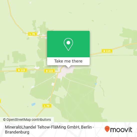 MineralöLhandel Teltow-FläMing GmbH map