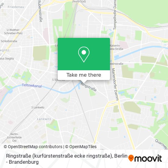 Ringstraße (kurfürstenstraße ecke ringstraße) map