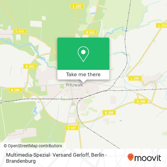 Multimedia-Spezial- Versand Gerloff map