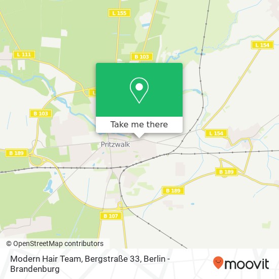 Modern Hair Team, Bergstraße 33 map