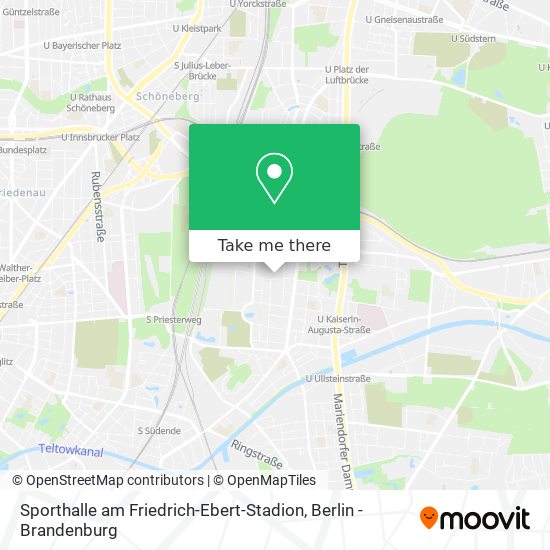 Sporthalle am Friedrich-Ebert-Stadion map
