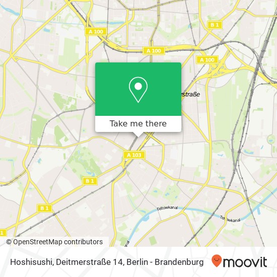 Hoshisushi, Deitmerstraße 14 map