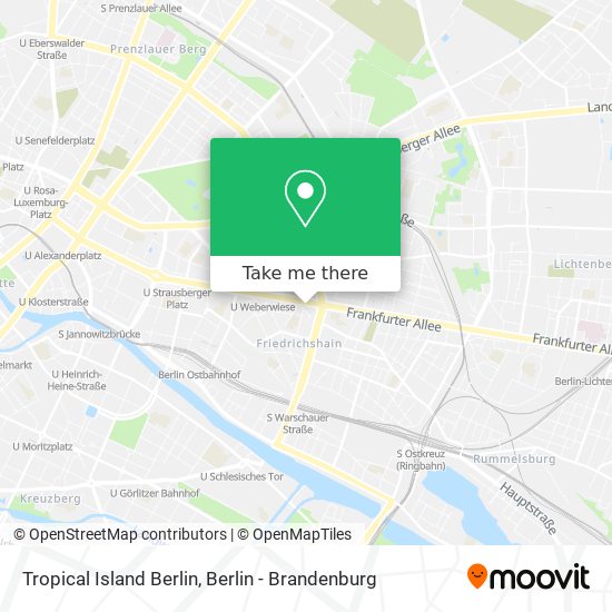 Карта Tropical Island Berlin
