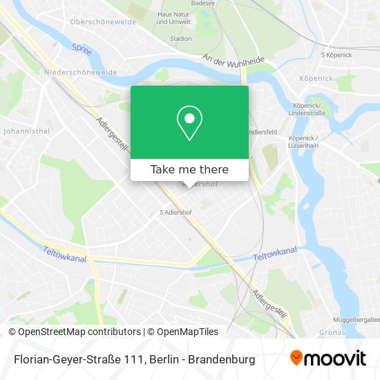 Карта Florian-Geyer-Straße 111