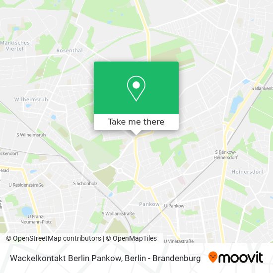 Карта Wackelkontakt Berlin Pankow