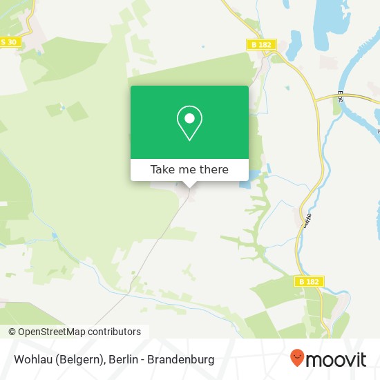 Wohlau (Belgern) map