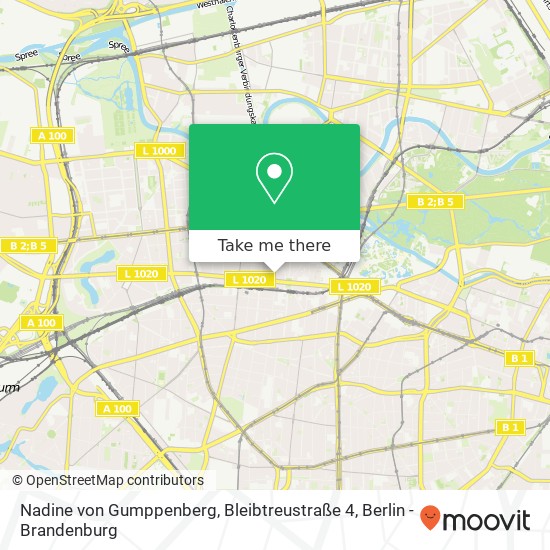 Nadine von Gumppenberg, Bleibtreustraße 4 map