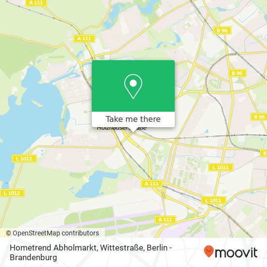 Hometrend Abholmarkt, Wittestraße map