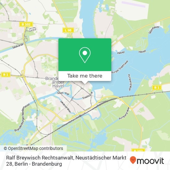 Ralf Breywisch Rechtsanwalt, Neustädtischer Markt 28 map