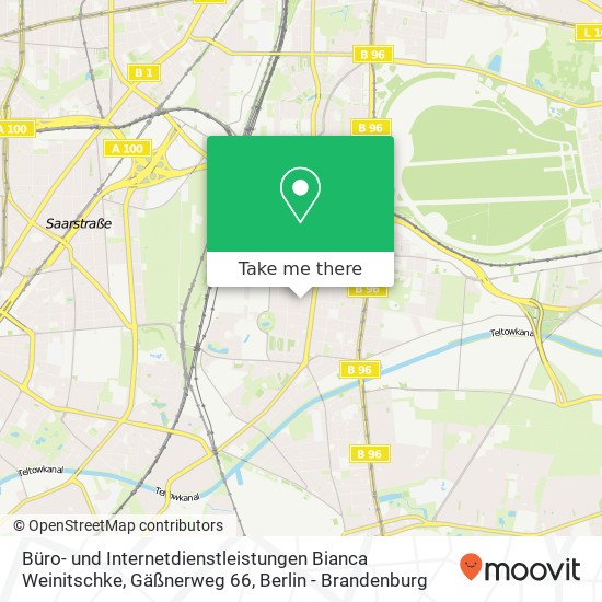 Büro- und Internetdienstleistungen Bianca Weinitschke, Gäßnerweg 66 map