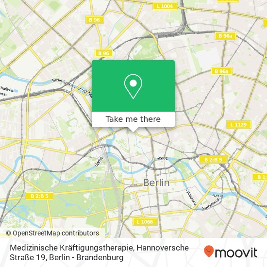 Medizinische Kräftigungstherapie, Hannoversche Straße 19 map