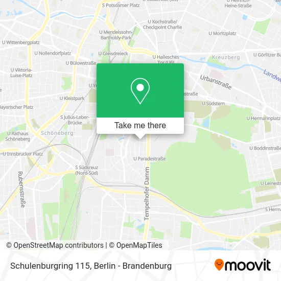 Schulenburgring 115 map