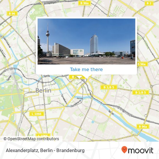 Alexanderplatz map