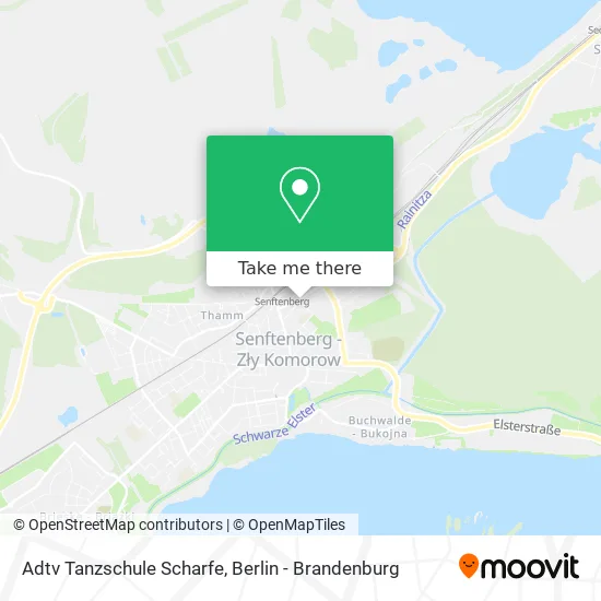 Карта Adtv Tanzschule Scharfe