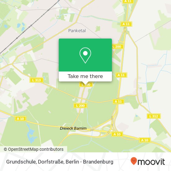 Карта Grundschule, Dorfstraße