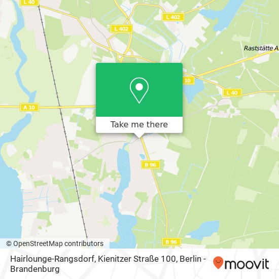 Hairlounge-Rangsdorf, Kienitzer Straße 100 map