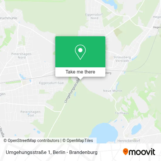 Umgehungsstraße 1 map